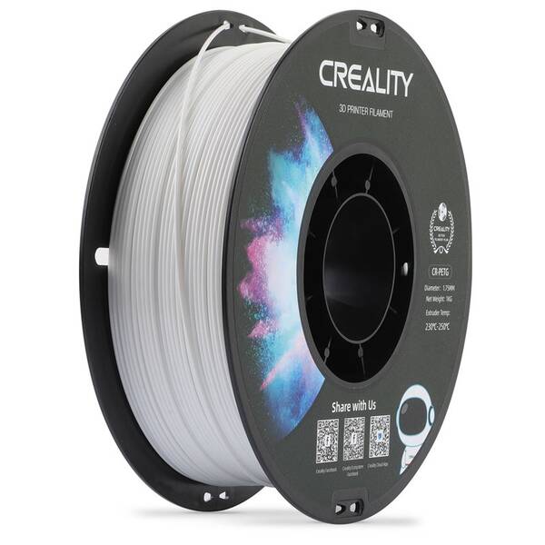 Filament Creality CR-PETG 1kg bílý


