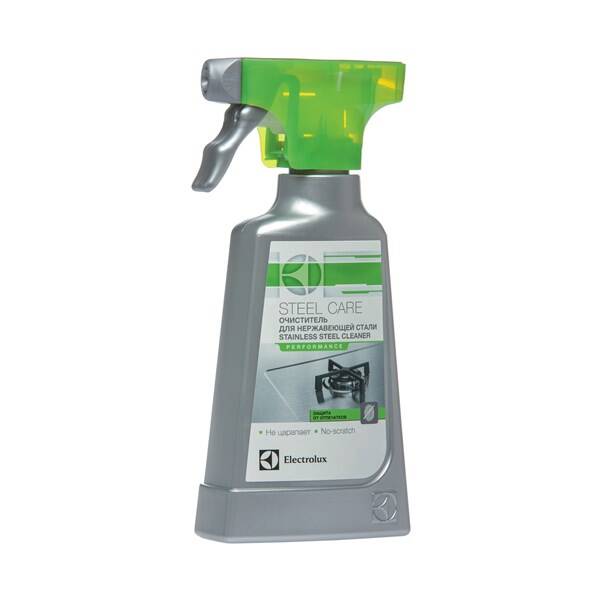 Čisticí přípravek Electrolux Čistič nerezových povrchů spotřebičů 250ml spray 

