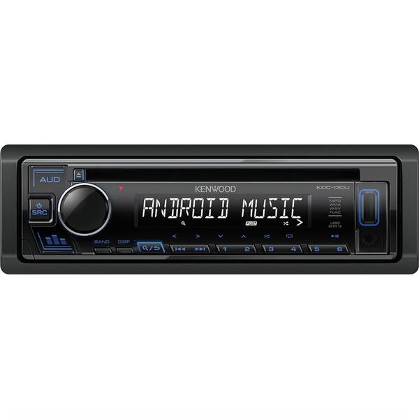 Autorádio s CD KENWOOD KDC-130UB černé


