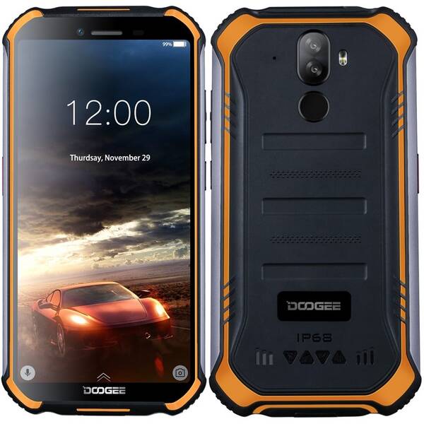 Mobilní telefon Doogee S40 Lite oranžový

