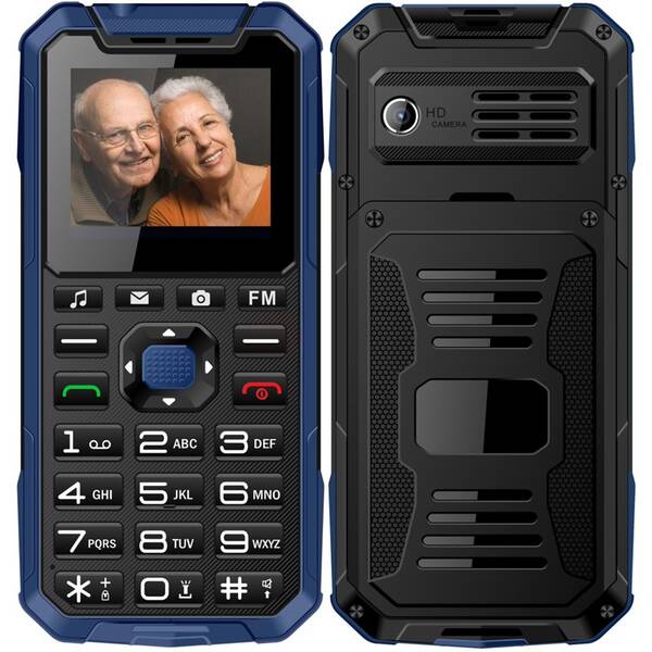 Mobilní telefon CUBE 1 S400 Senior Dual SIM modrý

