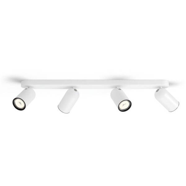 Bodové svítidlo Philips Pongee, 4xGU10 bílé


