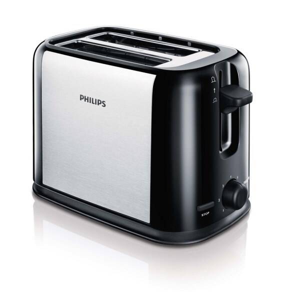 Opékač topinek Philips HD2586/20 šedá barva
