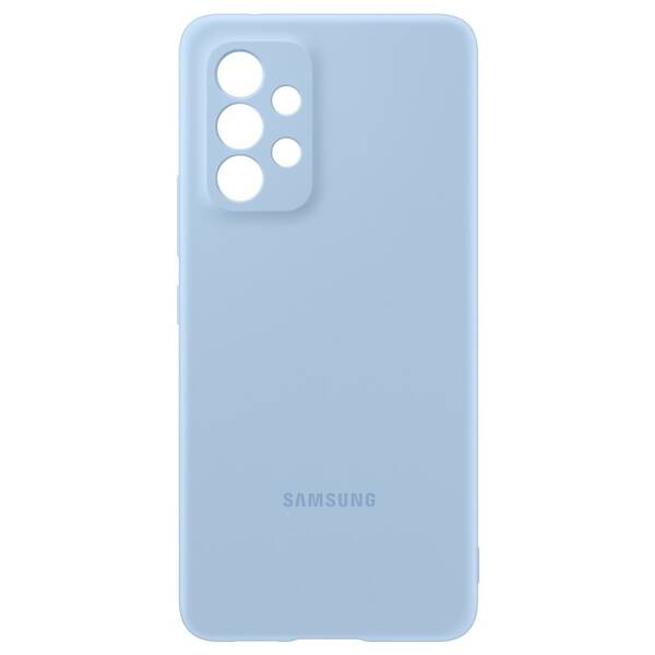 Kryt na mobil Samsung Silicon Cover na Galaxy A53 5G modrý

