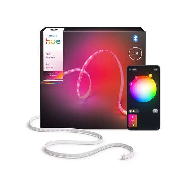 LED pásek Philips Flux strip, White and Color Gradient, 4 m 


