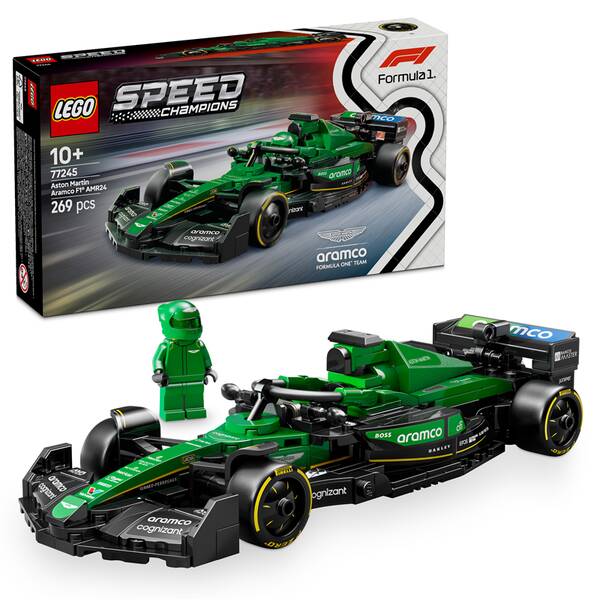 Stavebnice LEGO® Speed Champions 77245 Závodní auto Aston Martin Aramco F1® AMR24 

