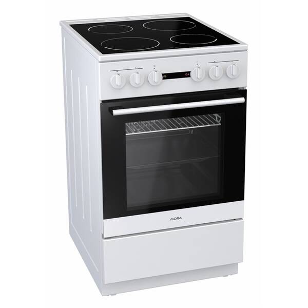 Sklokeramický sporák Mora C 511 BW bílý


