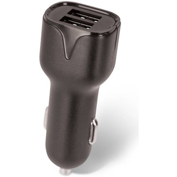 Adaptér do auta Maxlife MXCC-01 2xUSB BLK černý

