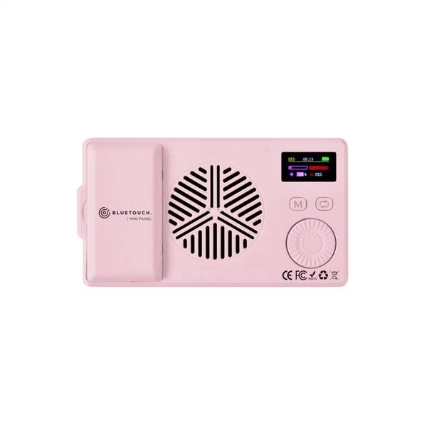 Světelná terapie Bluetouch mini panel růžová

