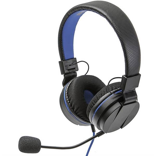 Headset SnakeByte HEAD:SET 4 (PS4) černý/modrý

