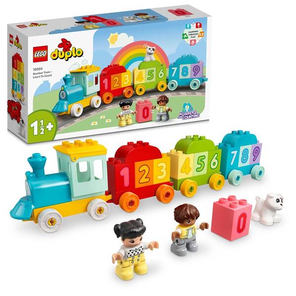 Stavebnice LEGO® DUPLO® 10954 Vláček s čísly – Učíme se počítat 

