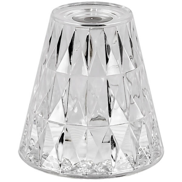 Stolní LED lampička Rabalux Siggy 76004 průhledná

