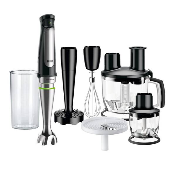 Ponorný mixér Braun MQ7087.X černý/nerez

