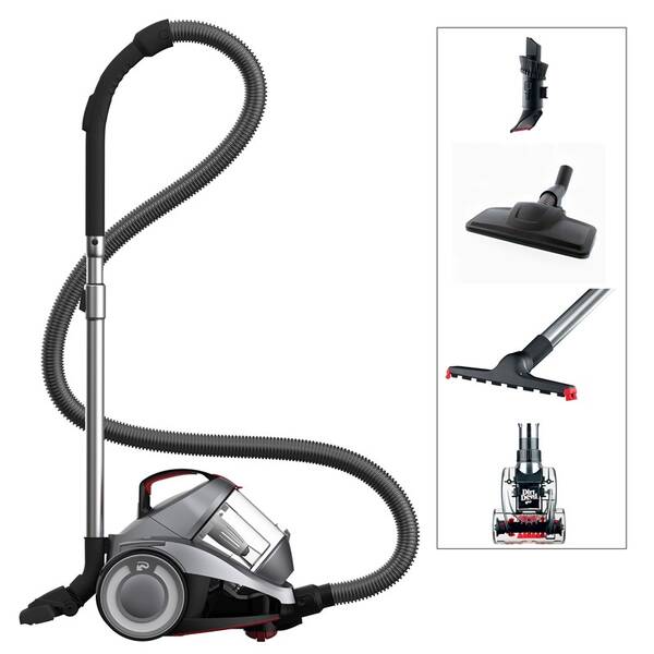 Podlahový vysavač Dirt Devil DD2424-3 Rebel 34 PET šedý

