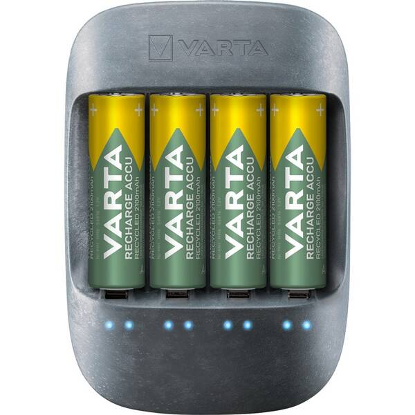 Nabíječka Varta Eco Charger + 4 AA 2100mAh Recycled 

