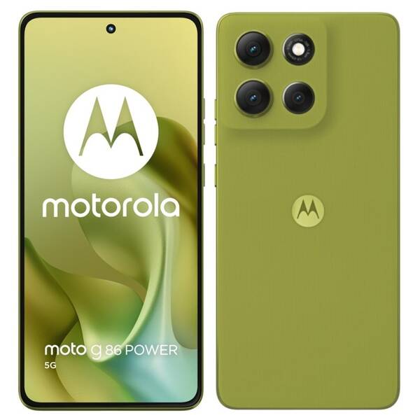 Mobilní telefon Motorola Moto G86 Power 5G 12 GB / 256 GB zelená barva

