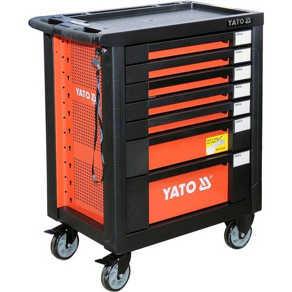 Dílenský vozík YATO s nářadím YT-55290 (211 ks) 

