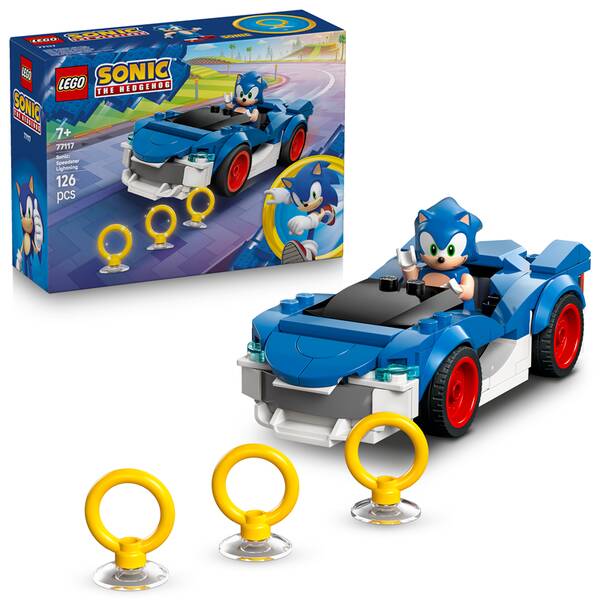 Stavebnice LEGO® Sonic the Hedgehog™ 77117 Sonic: Speedster Lightning 

