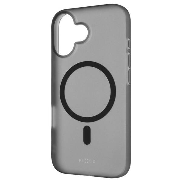 Kryt na mobil FIXED TPU gelový MagStory s podporou MagSafe na Apple iPhone 16 černý

