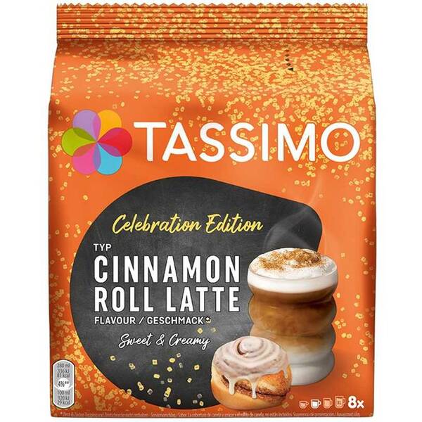 Kapsle pro espressa Tassimo Latte Macchiato Cinnamon Roll (8 ks) 

