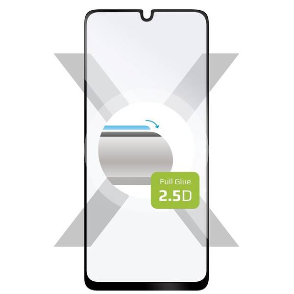 Tvrzené sklo FIXED Full-Cover na Samsung Galaxy M22 černé

