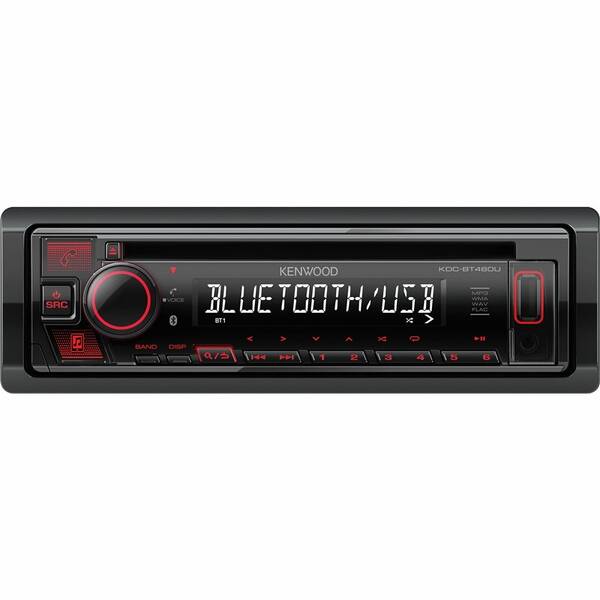 Autorádio s CD KENWOOD KDC-BT460U černé

