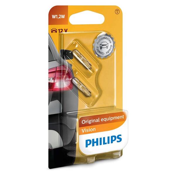 Autožárovka Philips Vision W1,2W (2 ks) 

