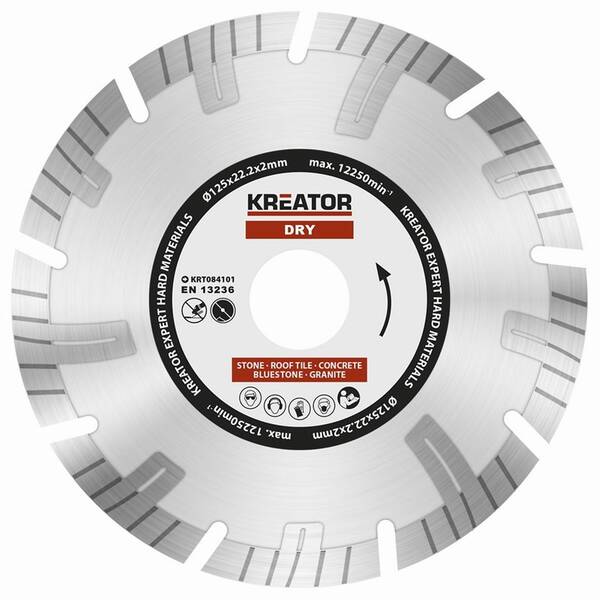Kotouč diamantový Kreator KRT084101 (1ks) 

