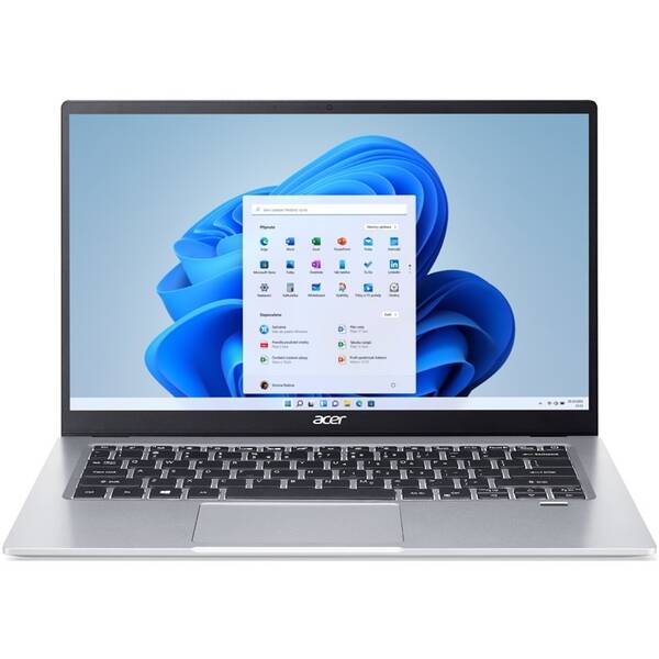 Notebook Acer Swift 1 (SF114-33-P4P1) + Microsoft 365 pro jednotlivce stříbrný

