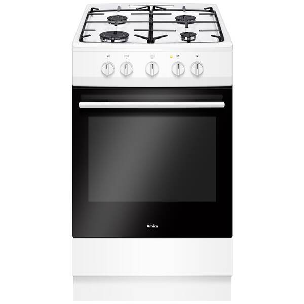 Plynový sporák Amica SPP 101 W bílý


