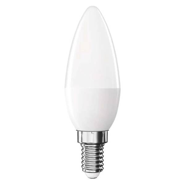 Žárovka LED EMOS Classic svíčka, 4,2W, 470lm, E14, neutrální bílá 

