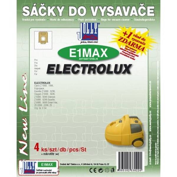 Sáčky do vysavače Jolly MAX E 1 (4 ks) 

