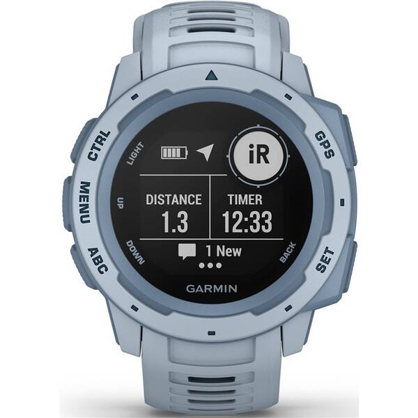 Chytré hodinky Garmin Light Blue Optic 

