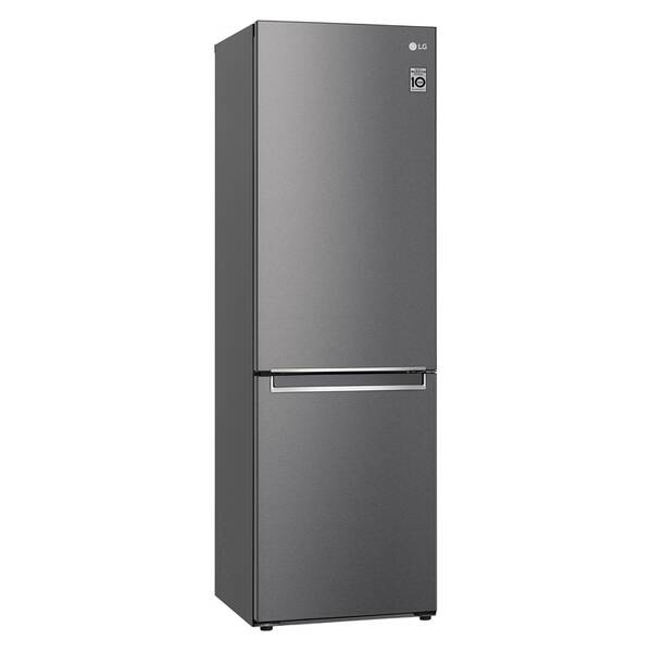 Chladnička s mrazničkou LG GBP61DSPGN šedá

