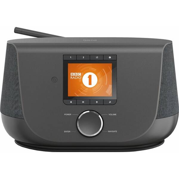 Internetový radiopřijímač s DAB+ Hama DIR3300SBT černý

