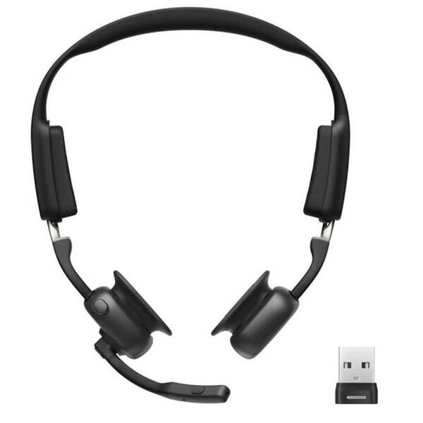Sluchátka Shokz OpenMeet UC, USB-A, Bluetooth černá

