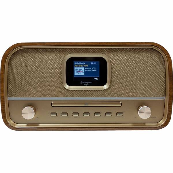 Radiopřijímač s DAB+ Soundmaster DAB970BR1 dřevo

