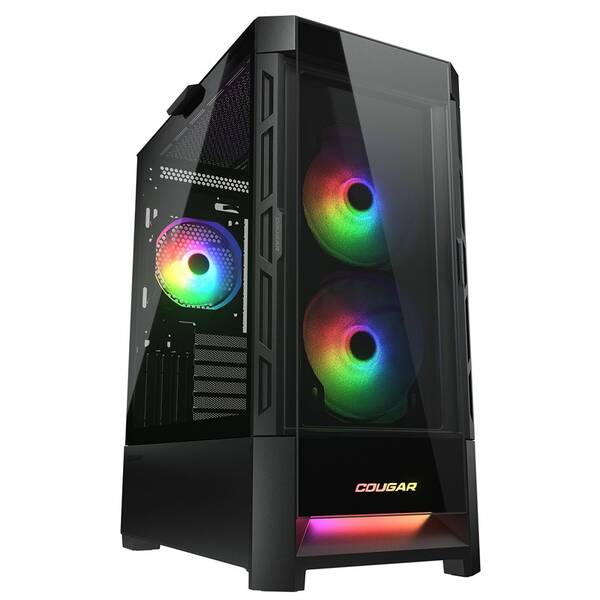 Case Cougar DUOFACE RGB černá

