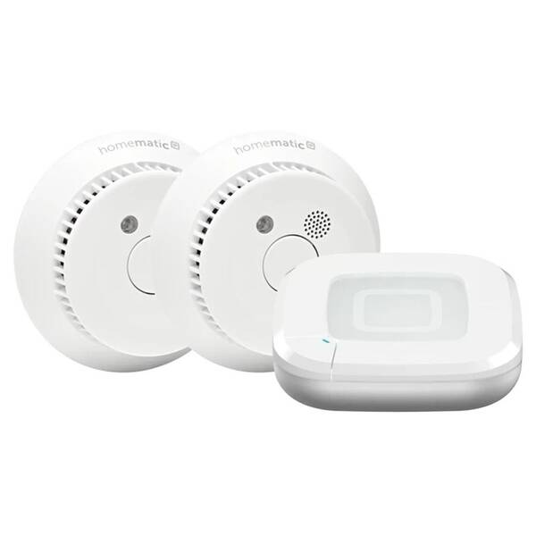 Detektor kouře Homematic IP startovací sada - HmIP-SK27 bílý

