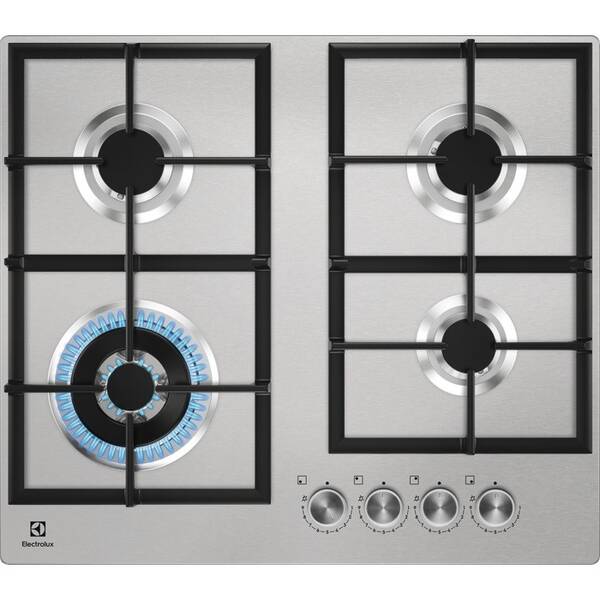 Plynová varná deska Electrolux KGU64361X nerez

