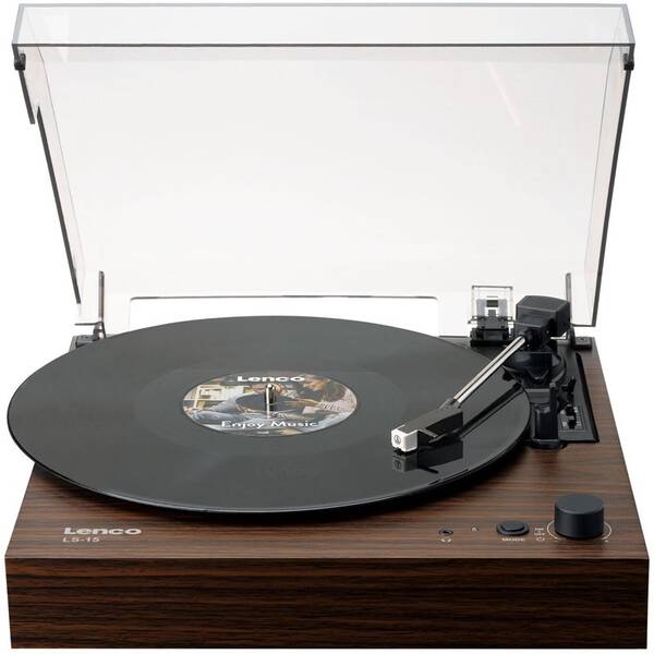 Gramofon Lenco LS-15WD hnědý

