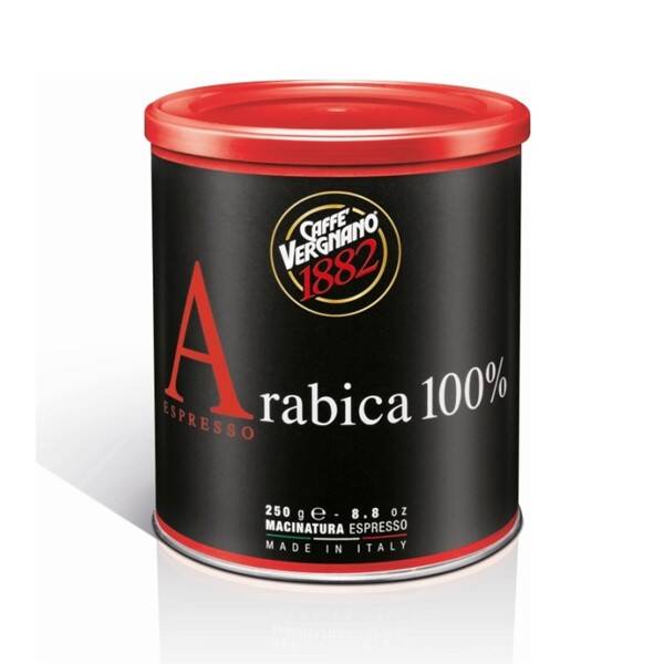 Káva mletá Vergnano Arabica 100 %, 250 g 

