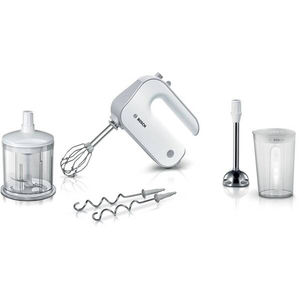 Ruční šlehač Bosch MFQ4080 stříbrný/bílý

