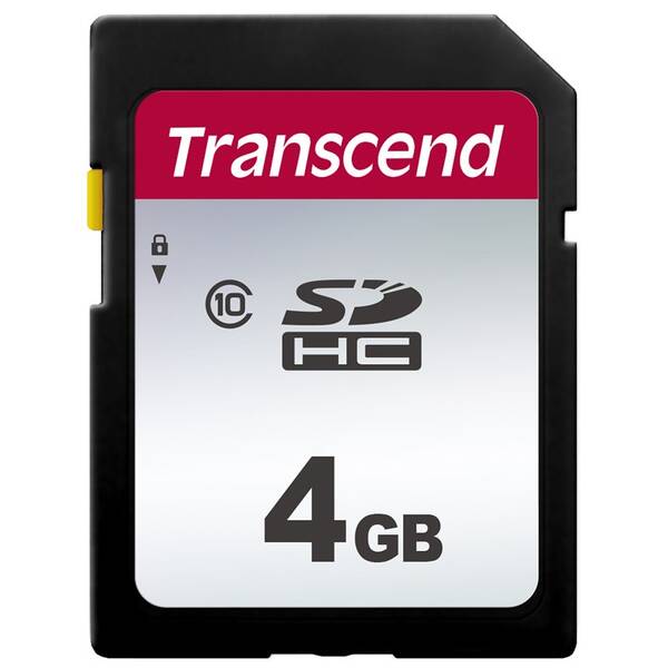 Paměťová karta Transcend 4GB UHS-I U1 (100R/85W) 

