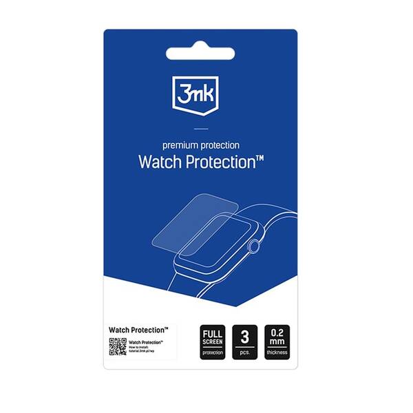 Hybridní ochranné sklo 3mk Watch Protection FlexibleGlass na Xiaomi Watch 5 (47mm) průhledné

