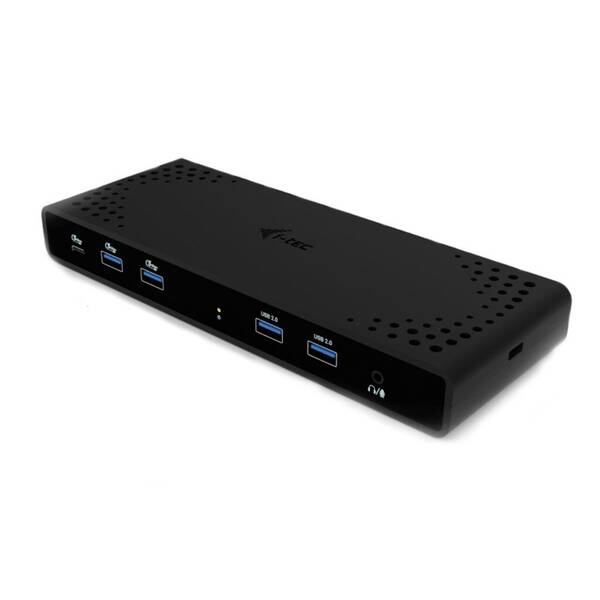 Dokovací stanice i-tec Universal Dual 4K Display, Power Delivery 85W černá

