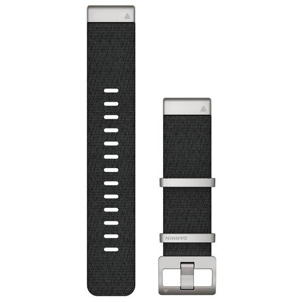 Řemínek Garmin QuickFit (22 mm), nylonový černý

