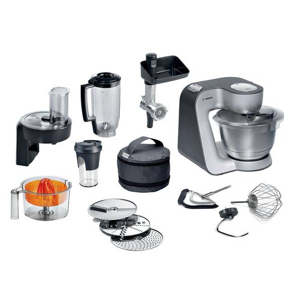 Kuchyňský robot Bosch MUM58359 stříbrná barva
