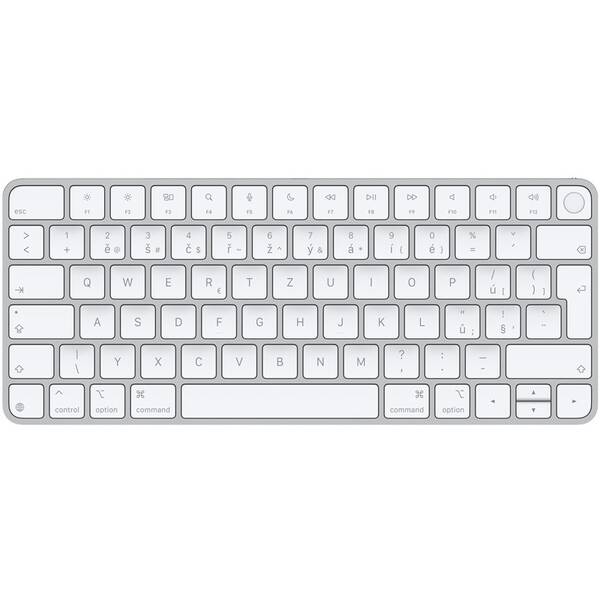 Klávesnice Apple Magic Keyboard s Touch ID - CZ (USB-C) bílá

