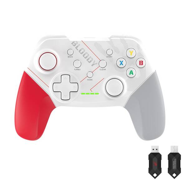 Gamepad A4Tech GPW50 bílý

